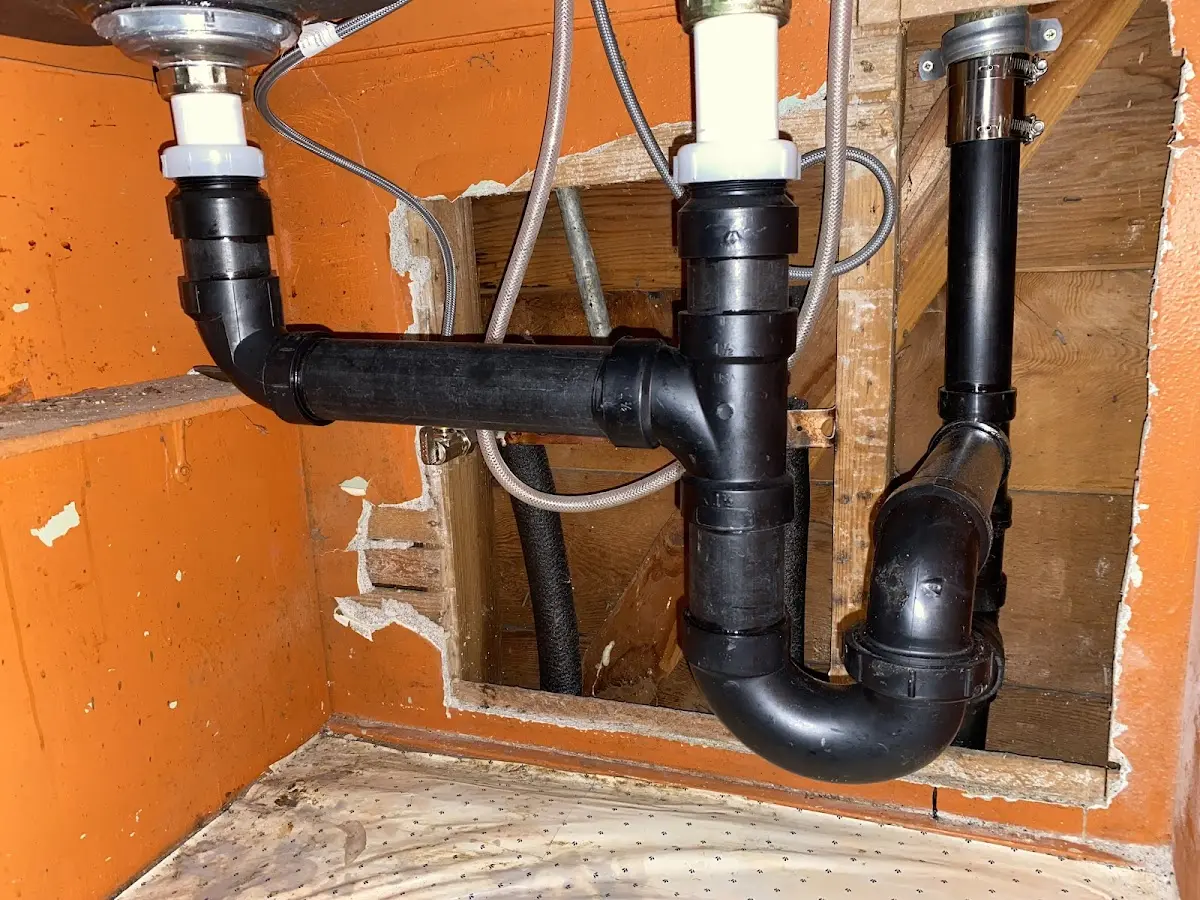 Professional Repiping Services equipment and tools on the job in Woodstock